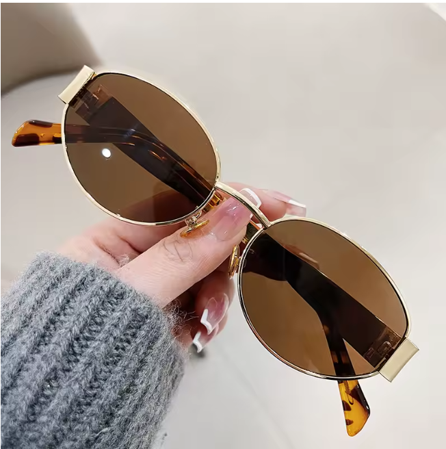 Retro Oval Sunglasses