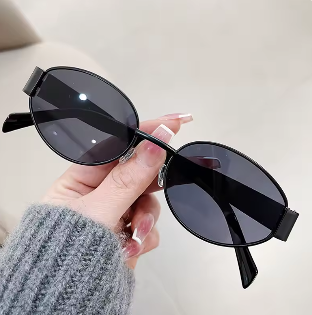 Retro Oval Sunglasses