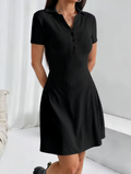 Polo Collared Dress