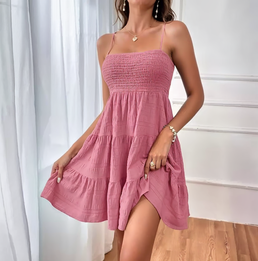 Spaghetti Strap Mini-Dress